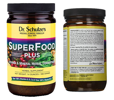 Dr. Schulze’s Superfood Plus Meal Replacement Powder