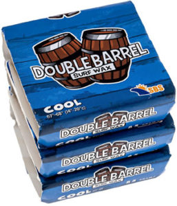 Double Barrel Surf Wax - Cool Water