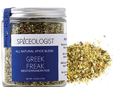 Spiceology Greek Freak BBQ Rub and Seasoning