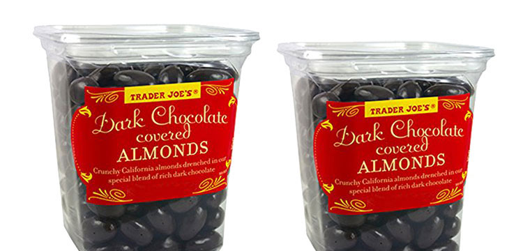 Trader Joe’s dark chocolate almonds