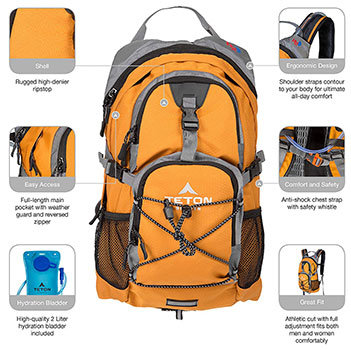Sports Oasis 1100 Hydration Backpack